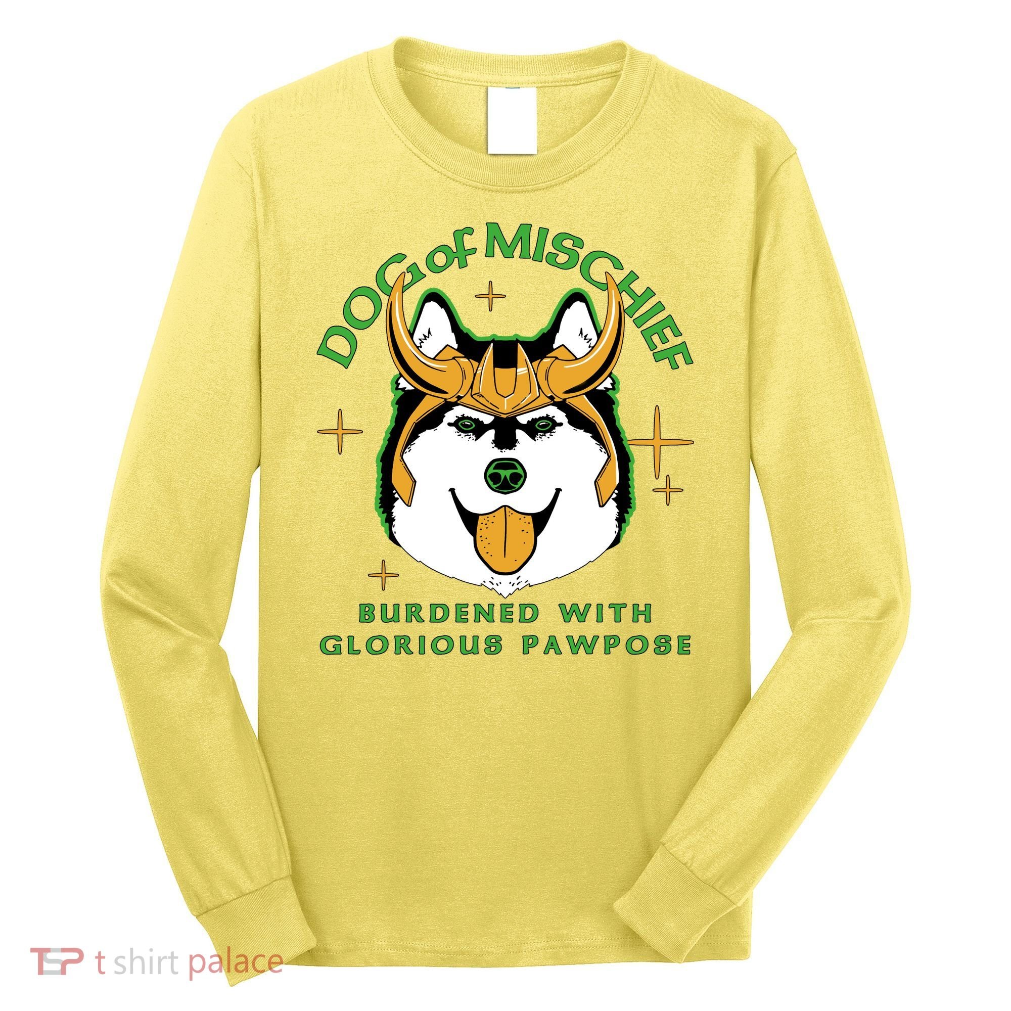 Dog Of Mischief Long Sleeve Shirt