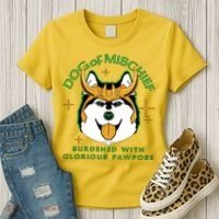 Dog Of Mischief Women's T-Shirt thumb 3