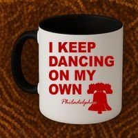 Dancing On My Own Philadelphia Baseball Coffee Mug thumb 2