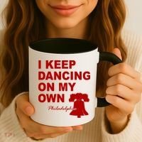 Dancing On My Own Philadelphia Baseball Coffee Mug thumb 3