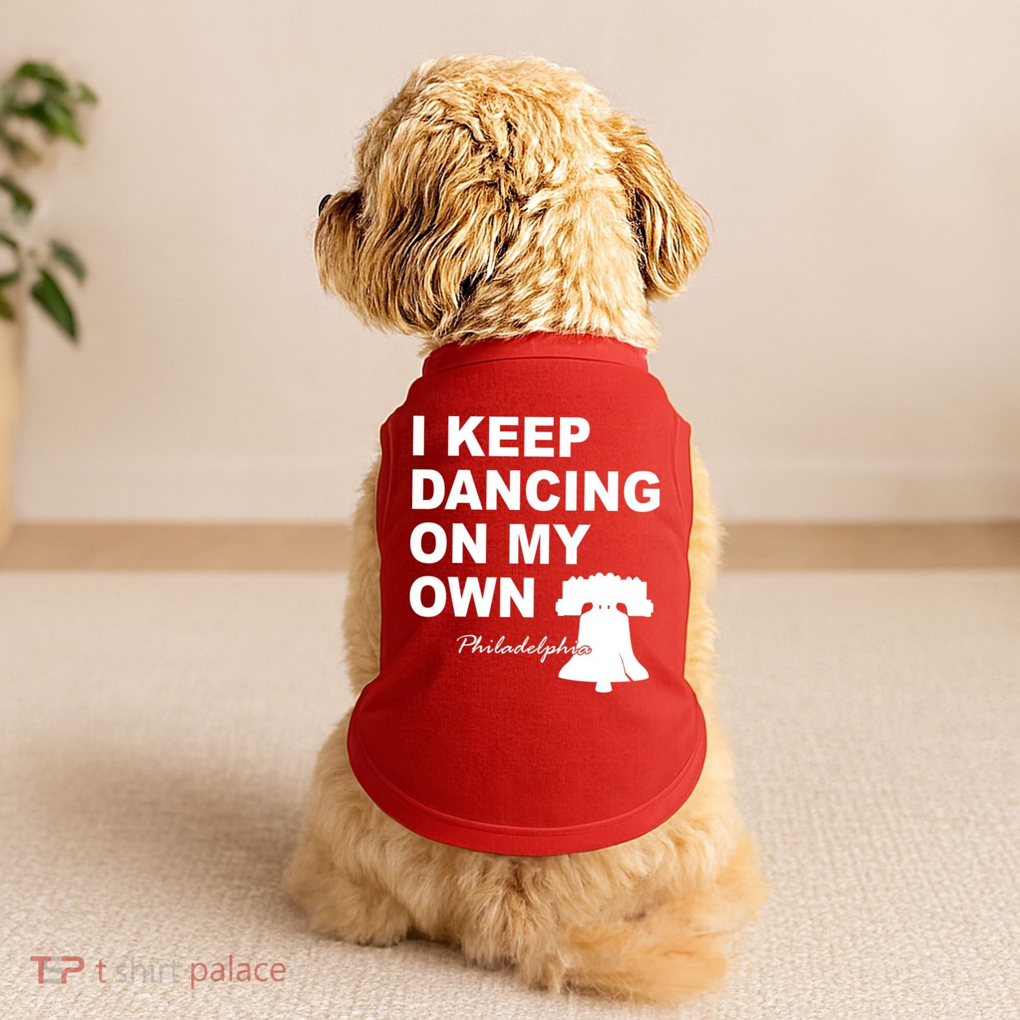 Dancing On My Own Philadelphia Baseball Doggie Tank
