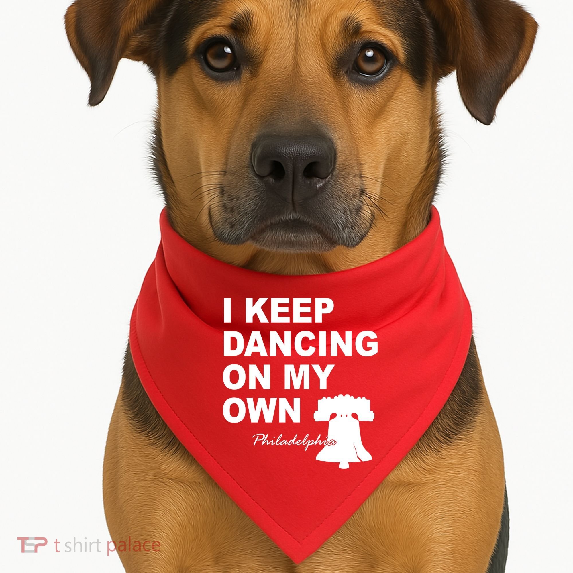 Dancing On My Own Philadelphia Baseball USA-Made Doggie Bandana