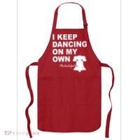 Dancing On My Own Philadelphia Baseball Apron thumb 0