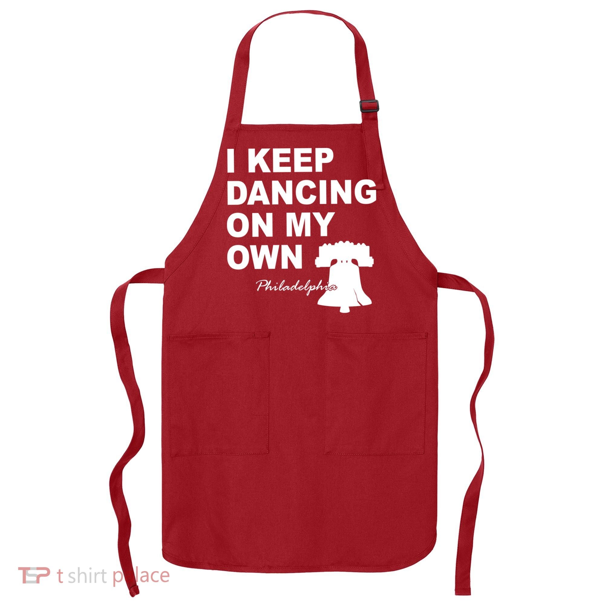 Dancing On My Own Philadelphia Baseball Apron
