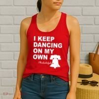 Dancing On My Own Philadelphia Baseball Women's Tank Top thumb 2