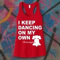 Dancing On My Own Philadelphia Baseball Women's Tank Top thumb 3