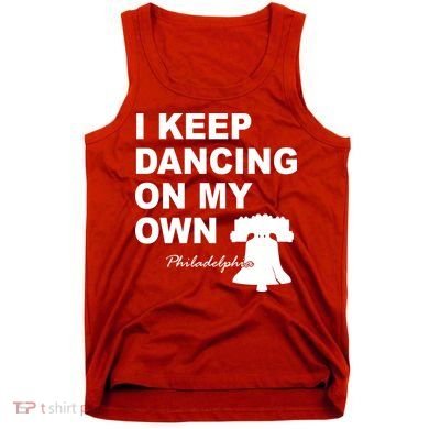 Dancing On My Own Philadelphia Baseball Tank Top