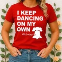Dancing On My Own Philadelphia Baseball Women's T-Shirt thumb 2