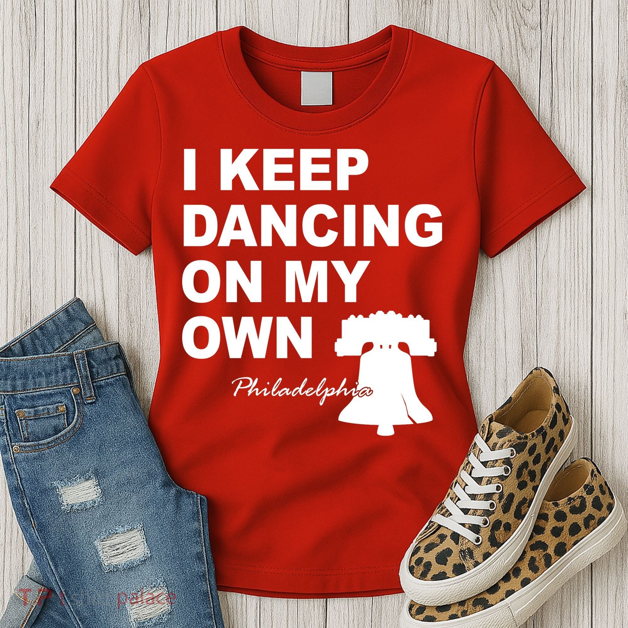 Dancing On My Own Philadelphia Baseball Women's T-Shirt