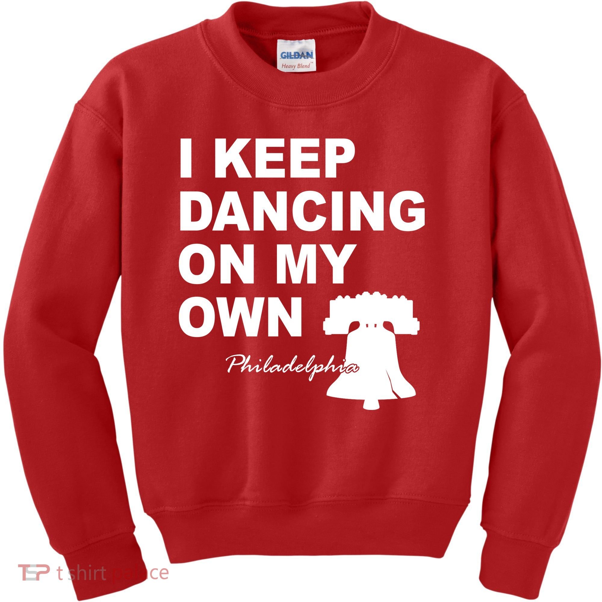 Dancing On My Own Philadelphia Baseball Kids Sweatshirt