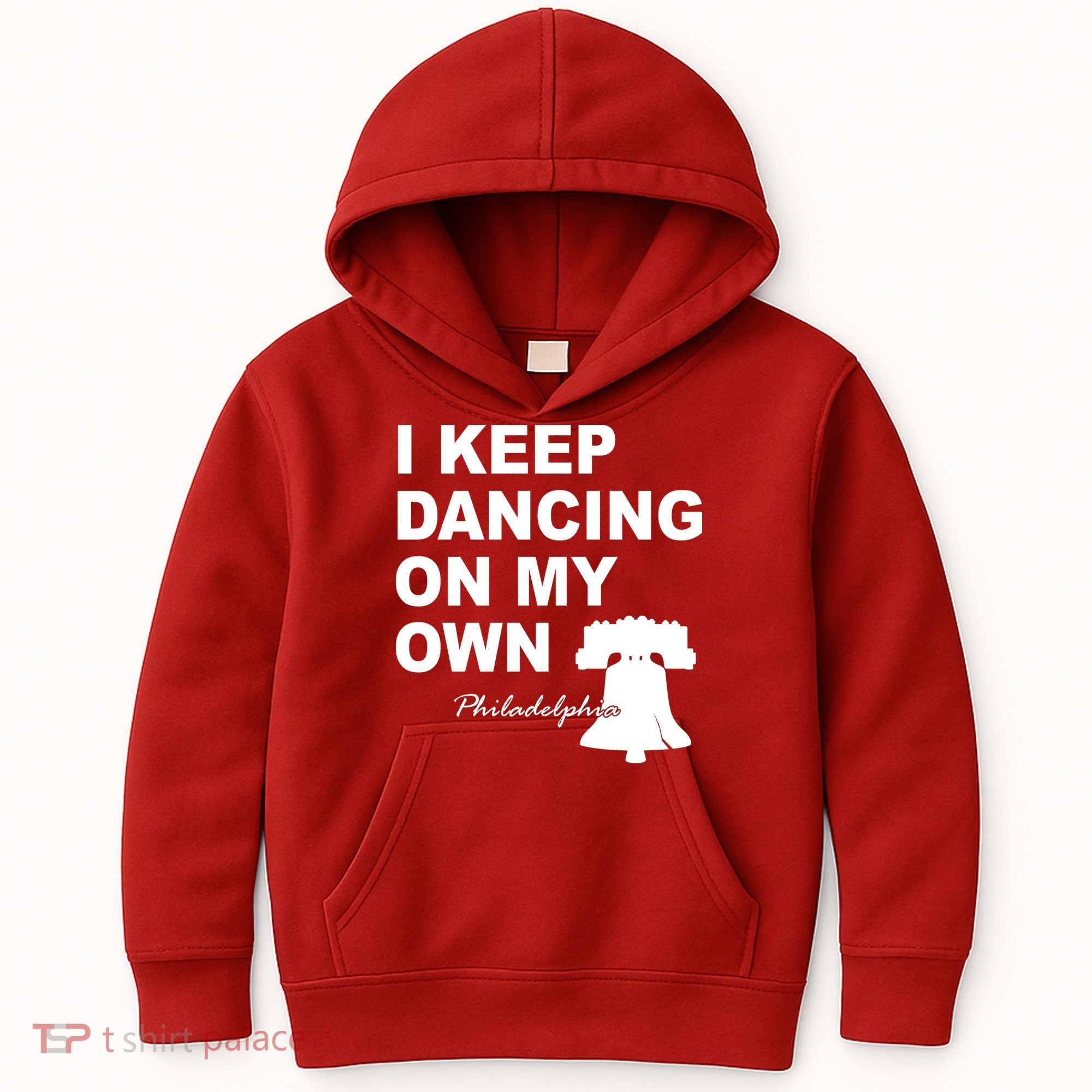 Dancing On My Own Philadelphia Baseball Kids Hoodie