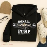  Donald Pump Make America Strong Again Hoodie thumb 4