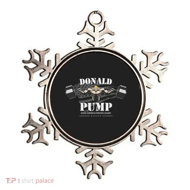  Donald Pump Make America Strong Again Ornament