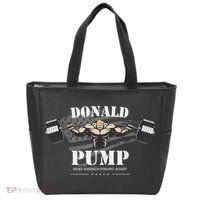  Donald Pump Make America Strong Again Tote Bag thumb 0