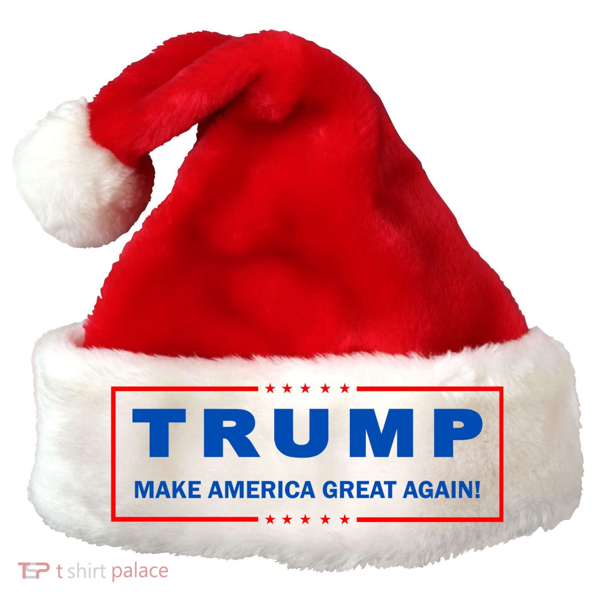 Donald Trump Election Make America Great Again Santa Hat