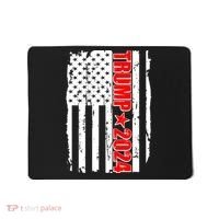 Donald Trump 2024 Distressed US Flag Mousepad thumb 0