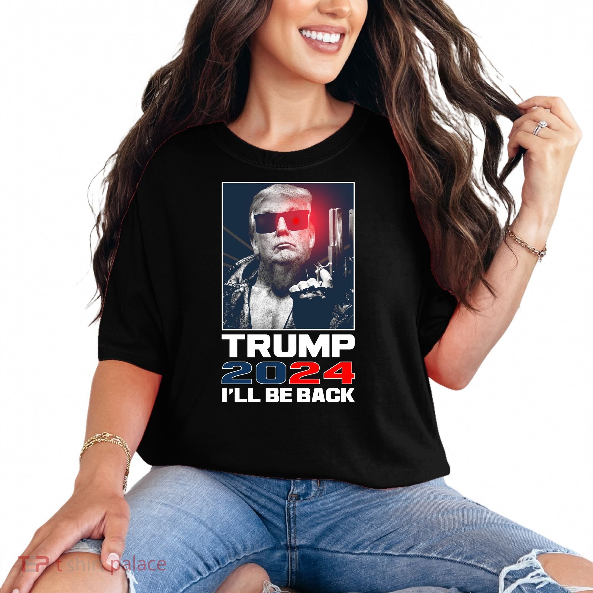 Donald Trump 2024 I'll Be Back Comfort Colors T-Shirt