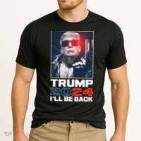 Donald Trump 2024 I'll Be Back Cooling Performance Crew T-Shirt thumb 2