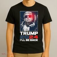 Donald Trump 2024 I'll Be Back T-Shirt thumb 3