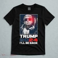 Donald Trump 2024 I'll Be Back T-Shirt thumb 5