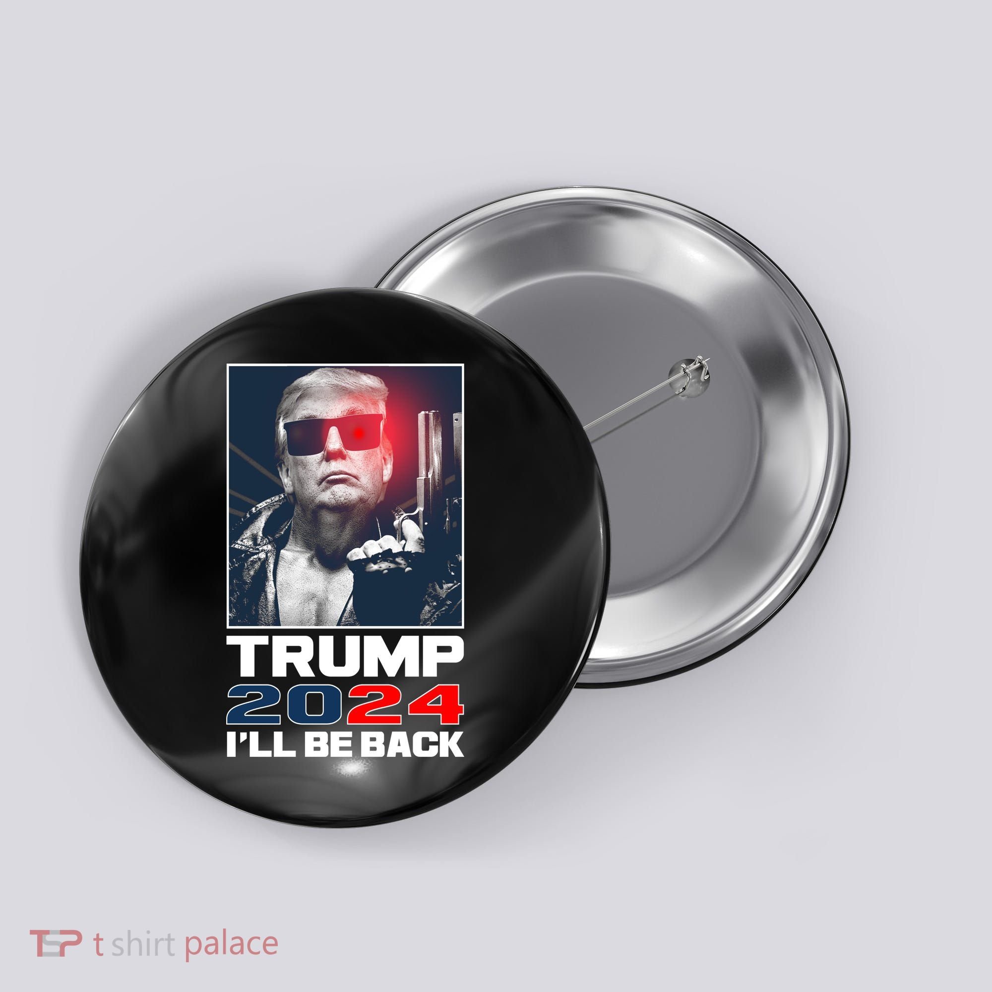 Donald Trump 2024 I'll Be Back Button