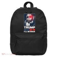 Donald Trump 2024 I'll Be Back 16 in Basic Backpack thumb 0