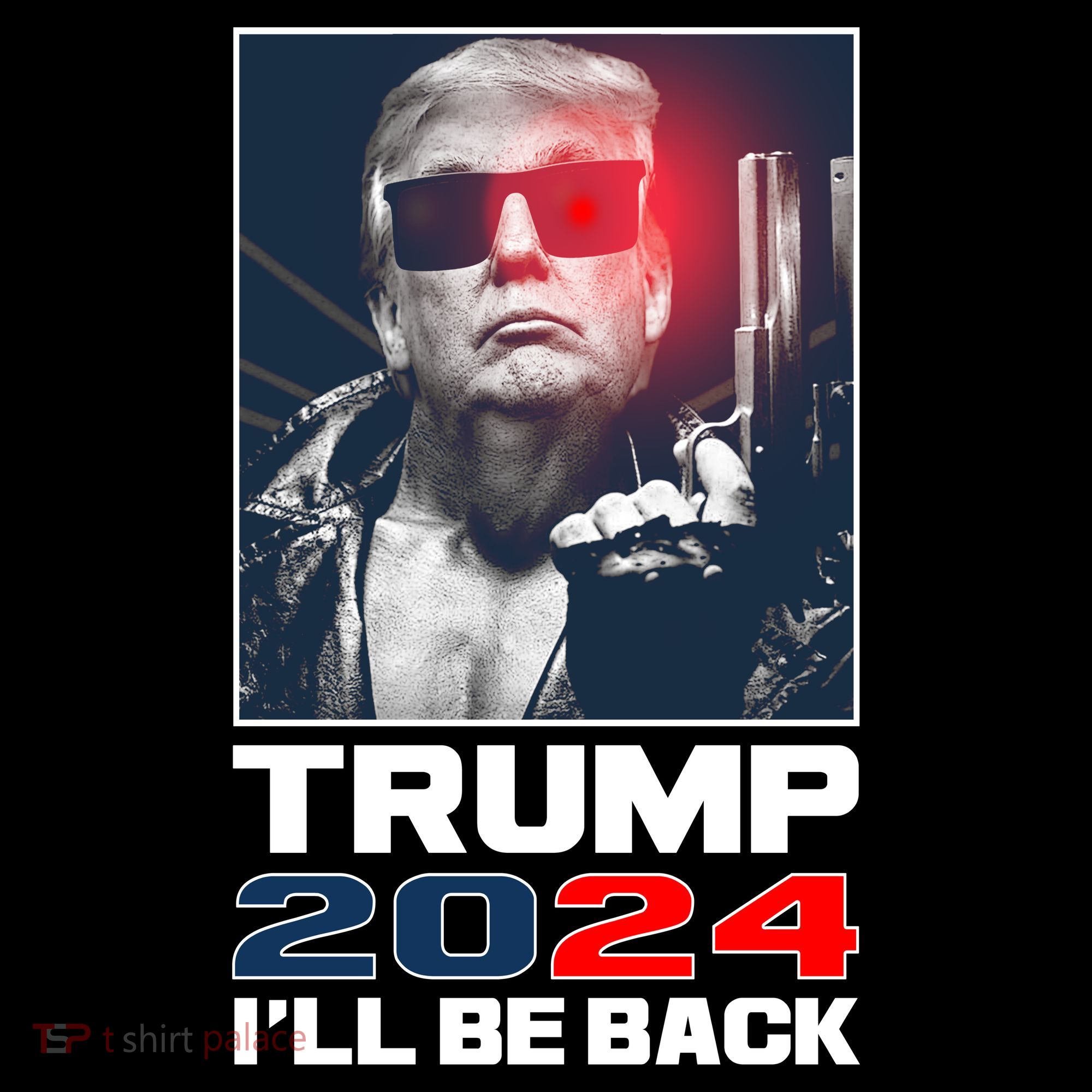 Donald Trump 2024 I'll Be Back Women's Hoodie