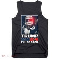 Donald Trump 2024 I'll Be Back Tank Top thumb 0