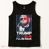 Donald Trump 2024 I'll Be Back Tank Top thumb 2