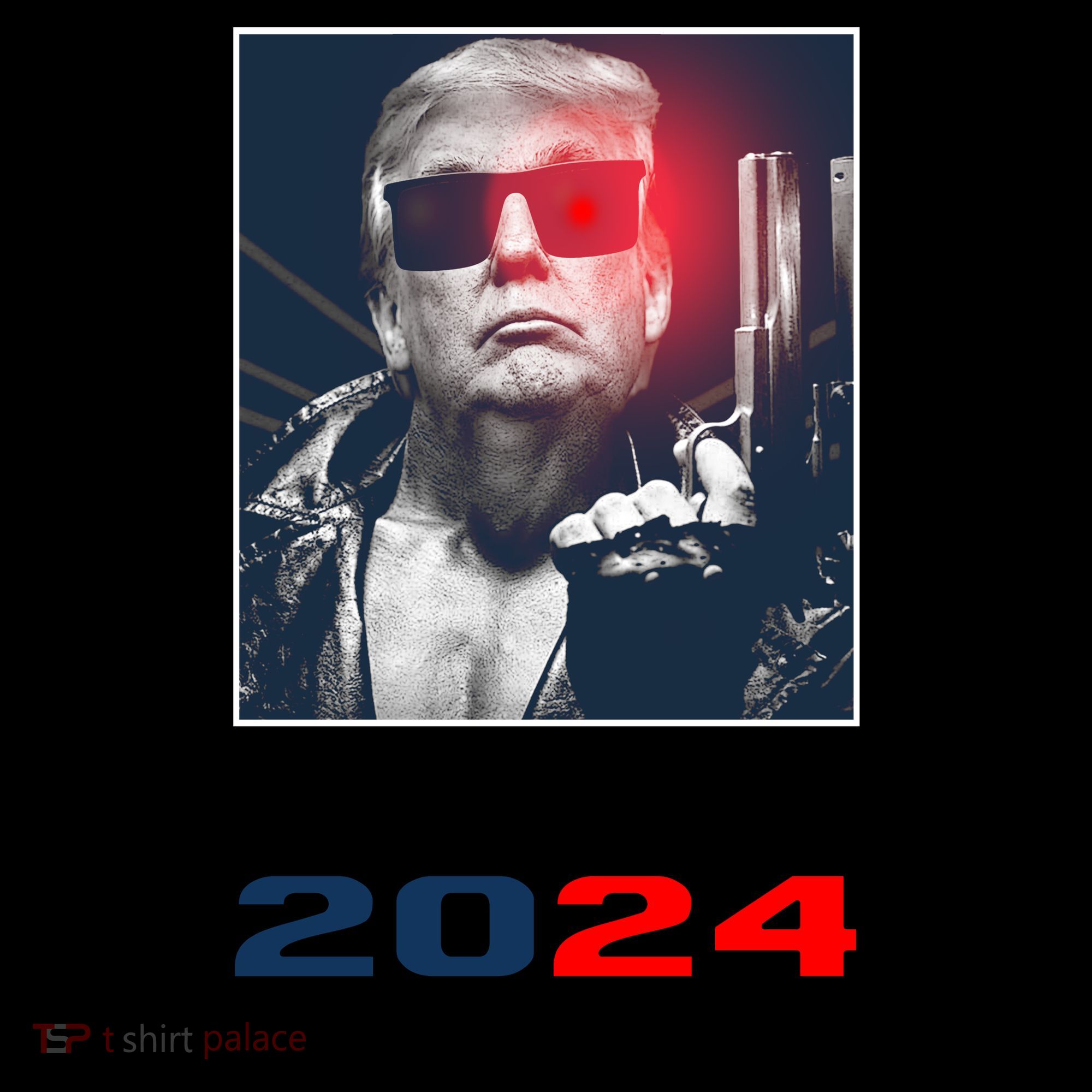 Donald Trump 2024 I'll Be Back Kids Colorblock Raglan Jersey