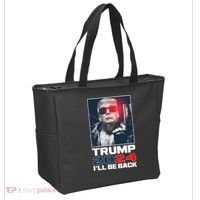 Donald Trump 2024 I'll Be Back Tote Bag thumb 2