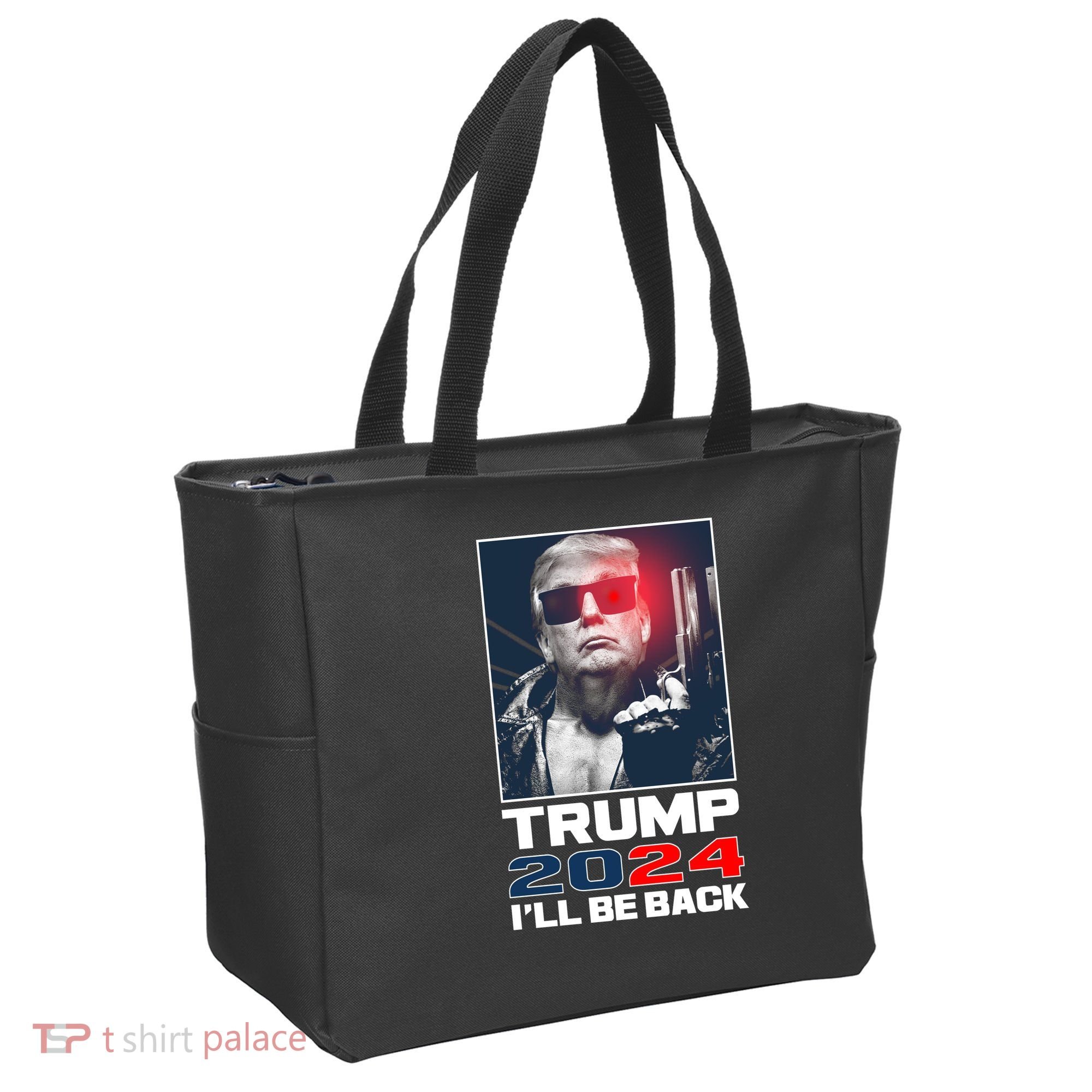 Donald Trump 2024 I'll Be Back Tote Bag