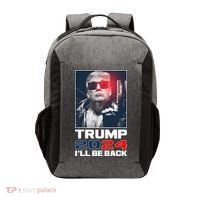 Donald Trump 2024 I'll Be Back Vector Backpack thumb 0
