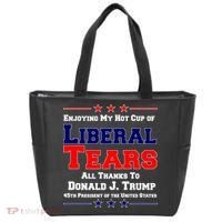 Donald Trump 45TH PRESIDENT POTUS Liberal Tears Tote Bag thumb 0