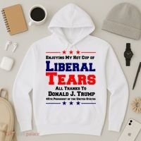 Donald Trump 45TH PRESIDENT POTUS Liberal Tears Hoodie thumb 3