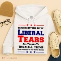 Donald Trump 45TH PRESIDENT POTUS Liberal Tears Hoodie thumb 4