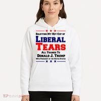 Donald Trump 45TH PRESIDENT POTUS Liberal Tears Hoodie thumb 5
