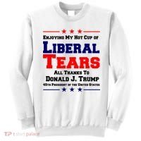 Donald Trump 45TH PRESIDENT POTUS Liberal Tears Sweatshirt thumb 0