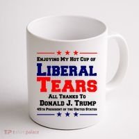Donald Trump 45TH PRESIDENT POTUS Liberal Tears Coffee Mug thumb 1