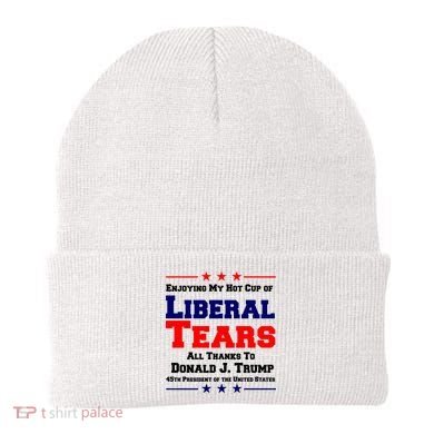 Donald Trump 45TH PRESIDENT POTUS Liberal Tears Beanie