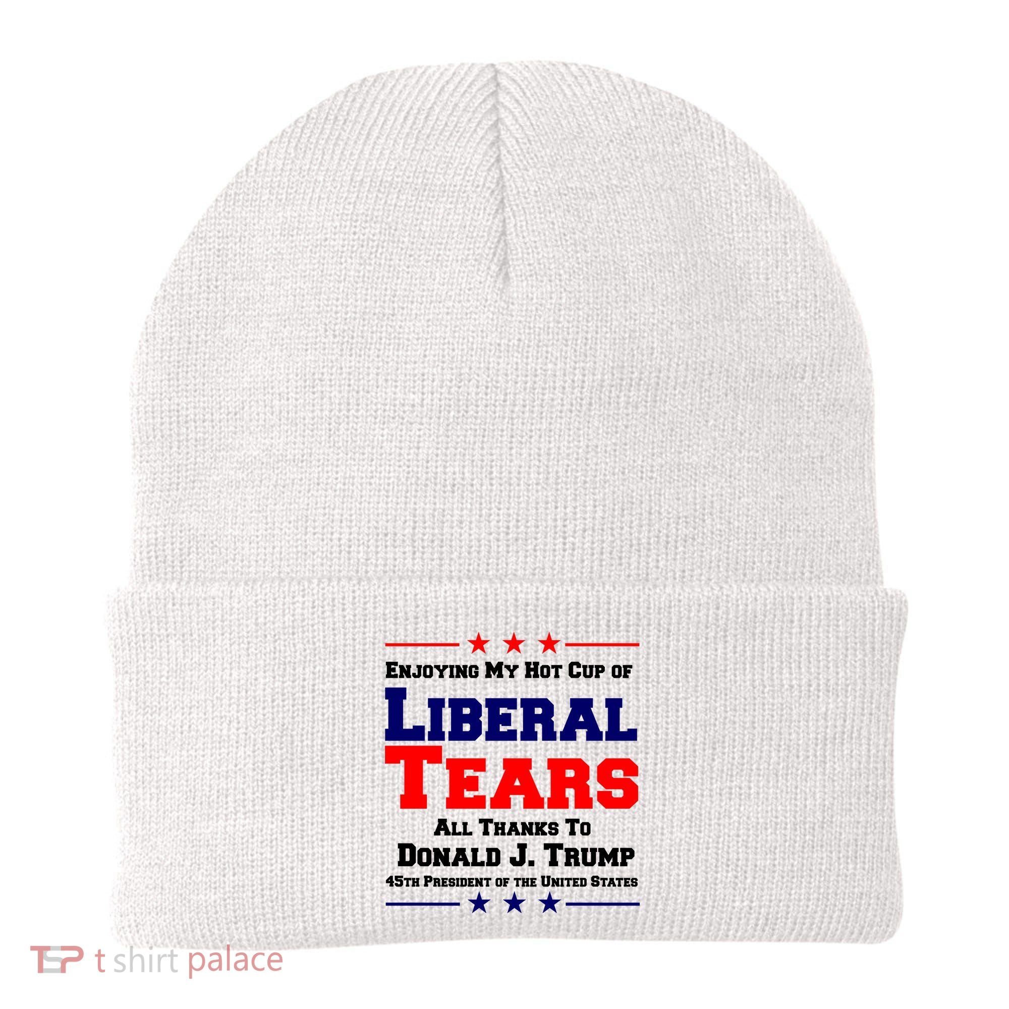 Donald Trump 45TH PRESIDENT POTUS Liberal Tears Beanie