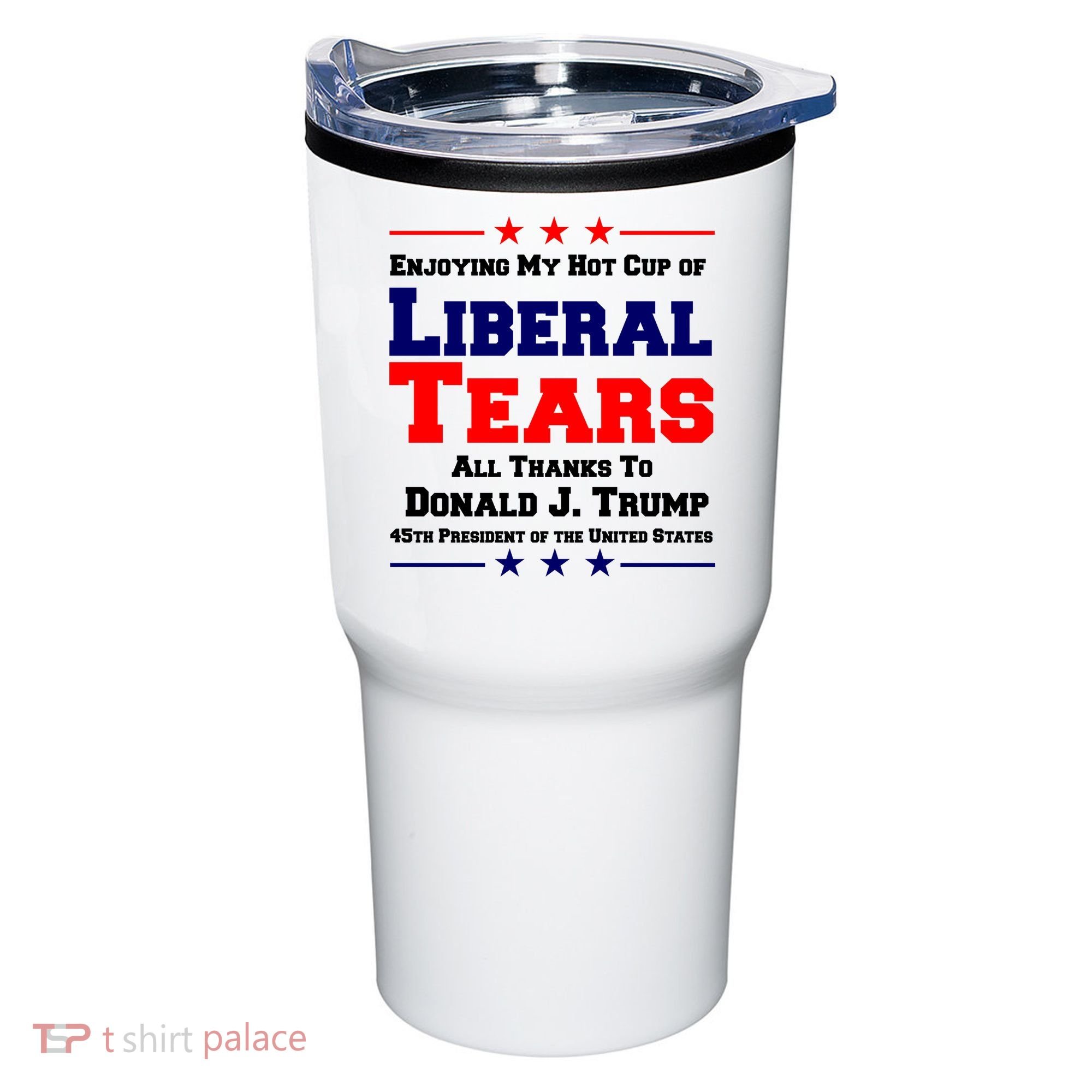 Donald Trump 45TH PRESIDENT POTUS Liberal Tears Tumbler