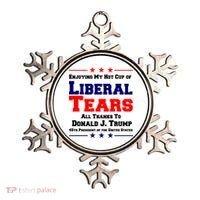 Donald Trump 45TH PRESIDENT POTUS Liberal Tears Ornament thumb 0