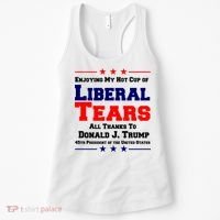 Donald Trump 45TH PRESIDENT POTUS Liberal Tears Women's Tank Top thumb 0