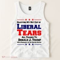 Donald Trump 45TH PRESIDENT POTUS Liberal Tears Tank Top thumb 2
