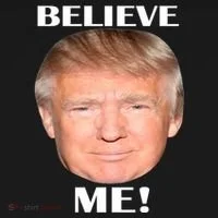 Donald Trump Believe Me Ornament thumb 1