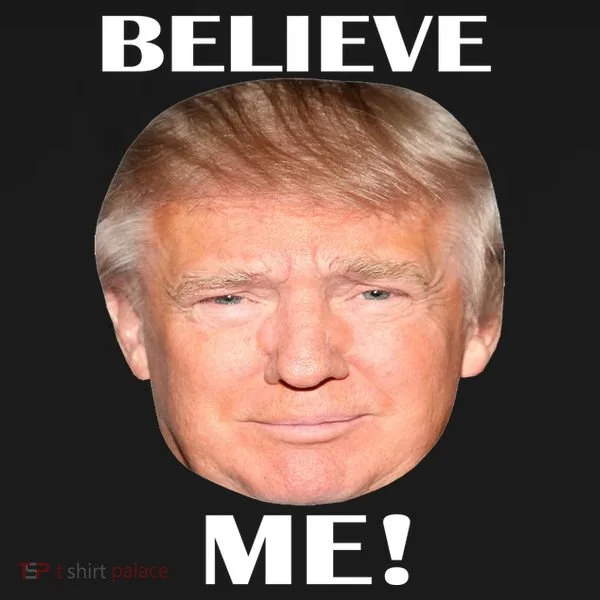 Donald Trump Believe Me Ornament