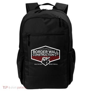 Donald Trump Border Wall Construction Backpack