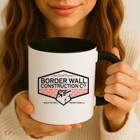 Donald Trump Border Wall Construction Coffee Mug thumb 3