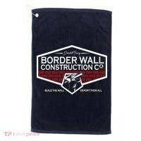 Donald Trump Border Wall Construction Golf Towel thumb 0